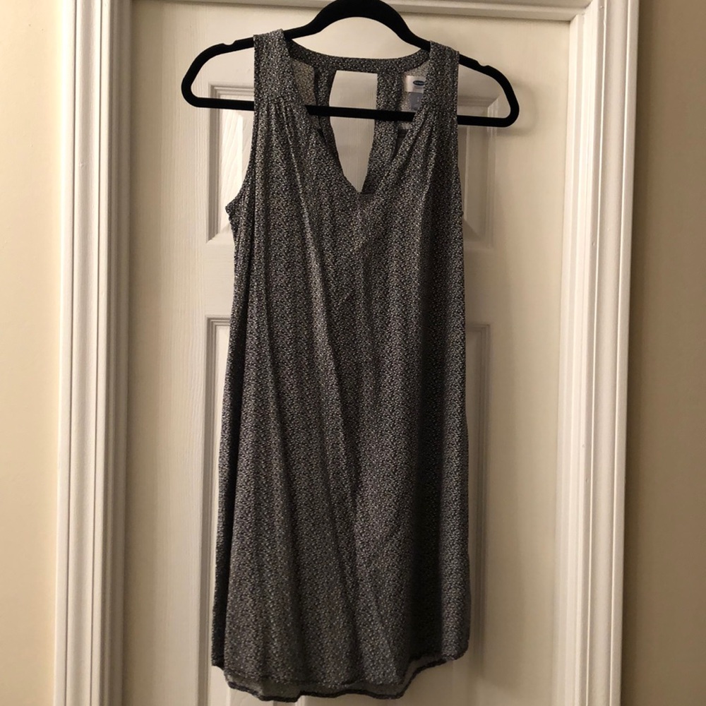 Black and white dress